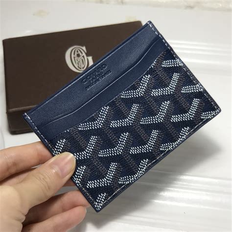 goyard card holder black|goyard card holder blue.